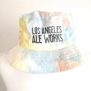 The Game Beer Bucket Hat Sun Hat Los Angeles Ale Works Pastel Tie Dye OS